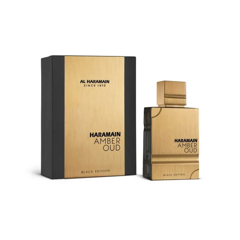 Perfume Árabe Al Haramain Amber Oud Black Edition - 60ml - Unisex