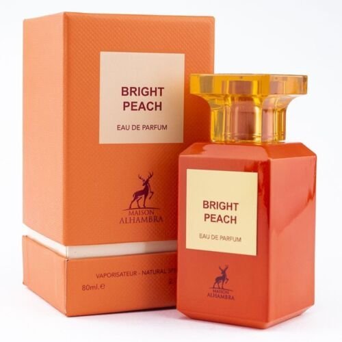 Perfume Árabe Bright Peach Maison Alhambra EDP 80ml Hombre