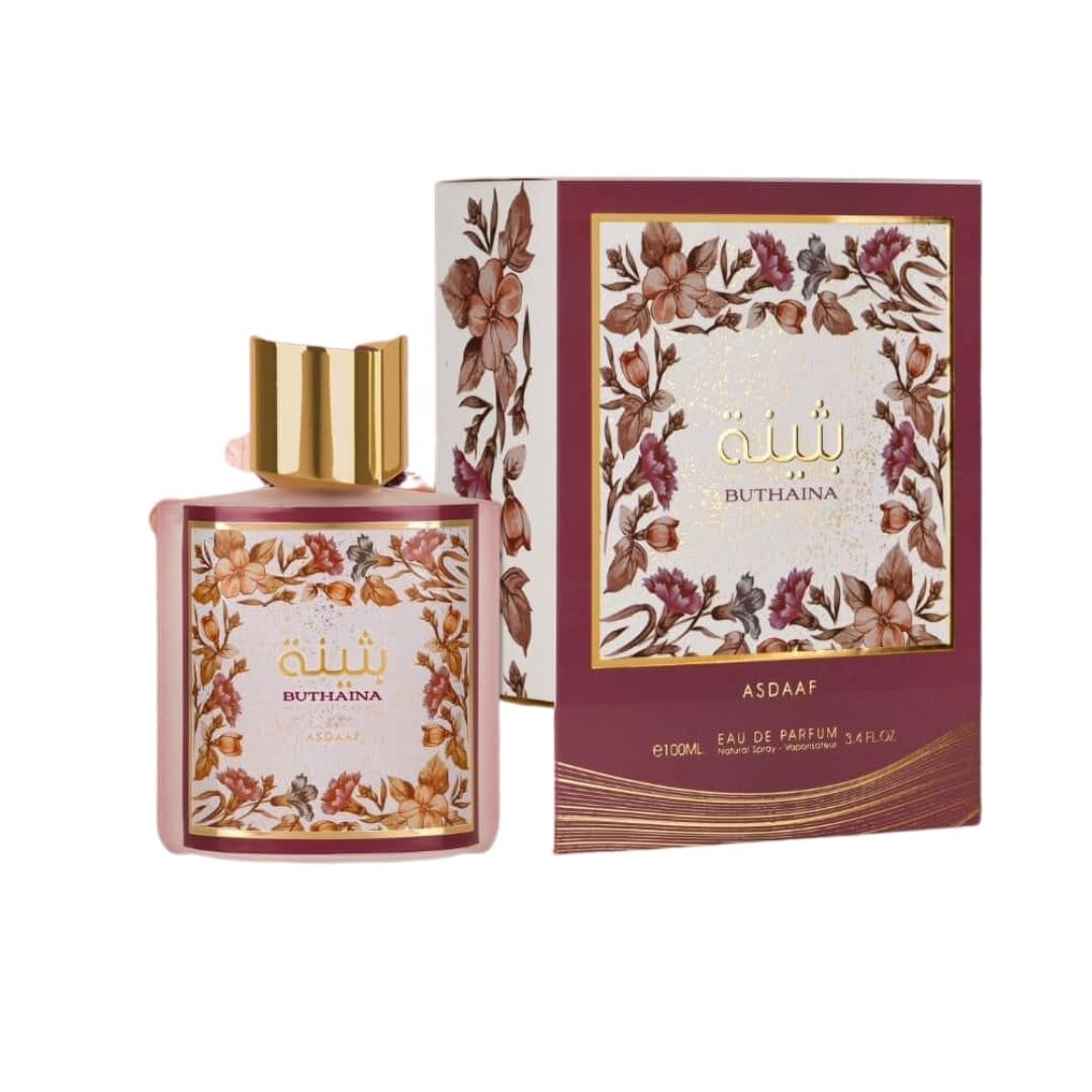 Perfume Árabe Lattafa Asdaaf Buthaina EDP 100ml Mujer