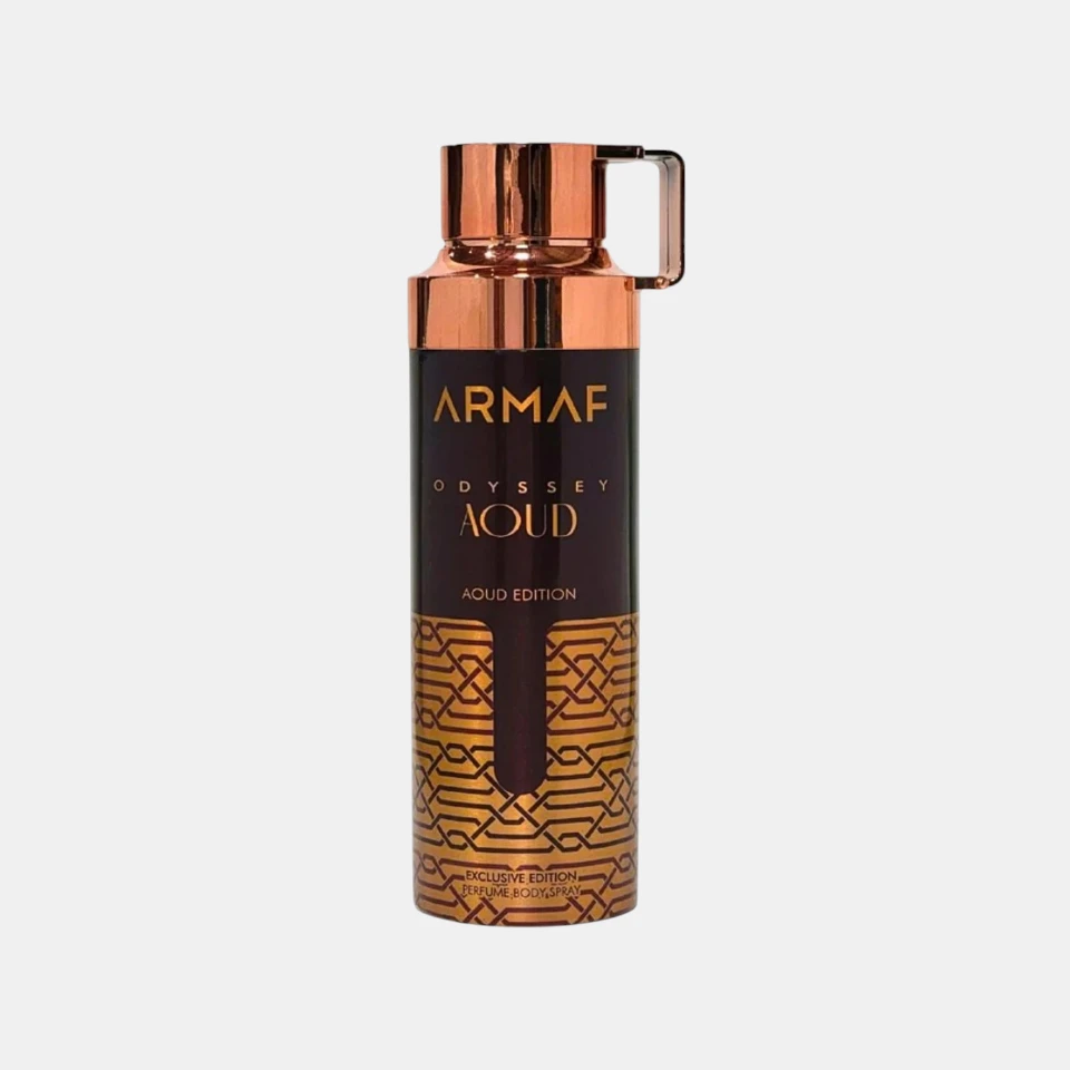 Armaf Body Spray Odyssey Aoud 200ml Para Hombres - Imagen 2
