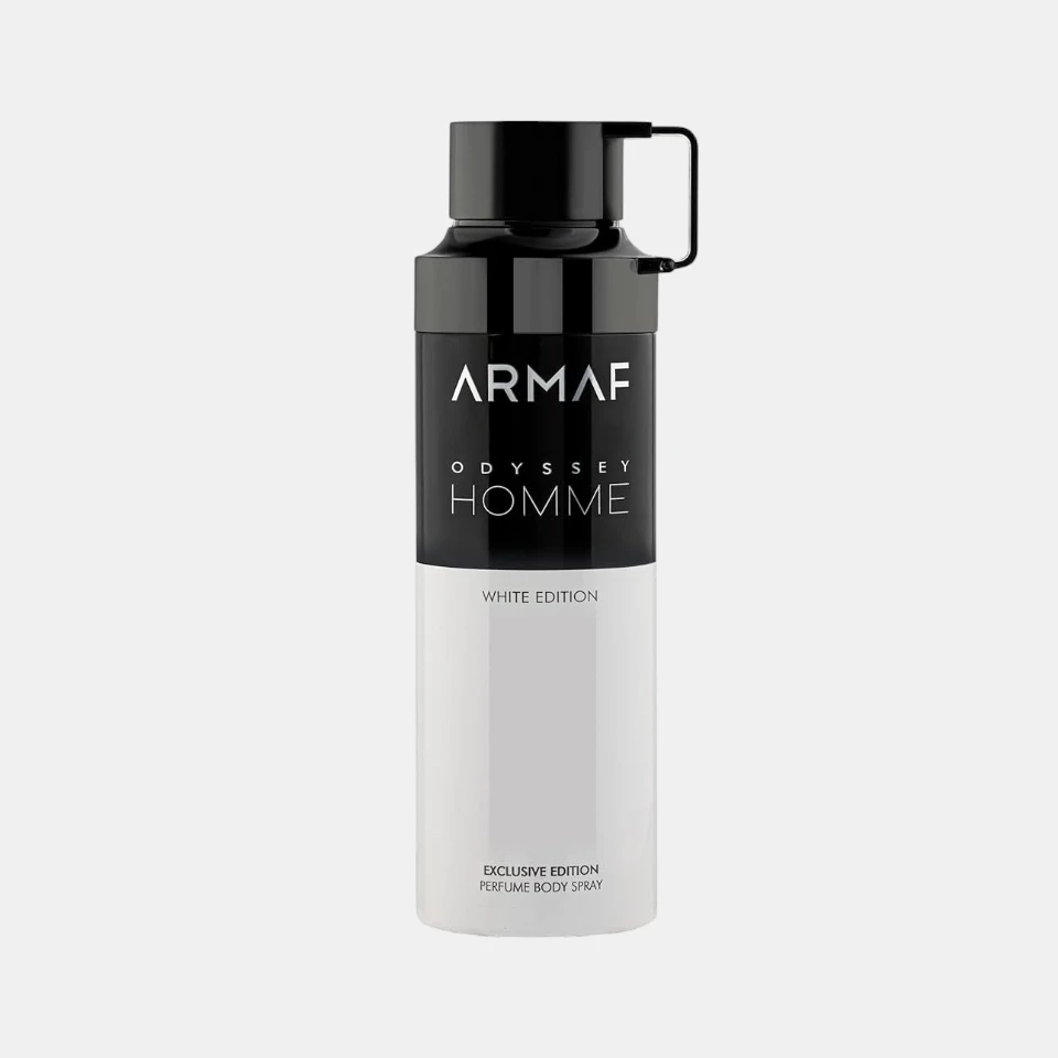 Armaf Body Spray Odyssey White Edition 200ml Para Hombres - Imagen 2