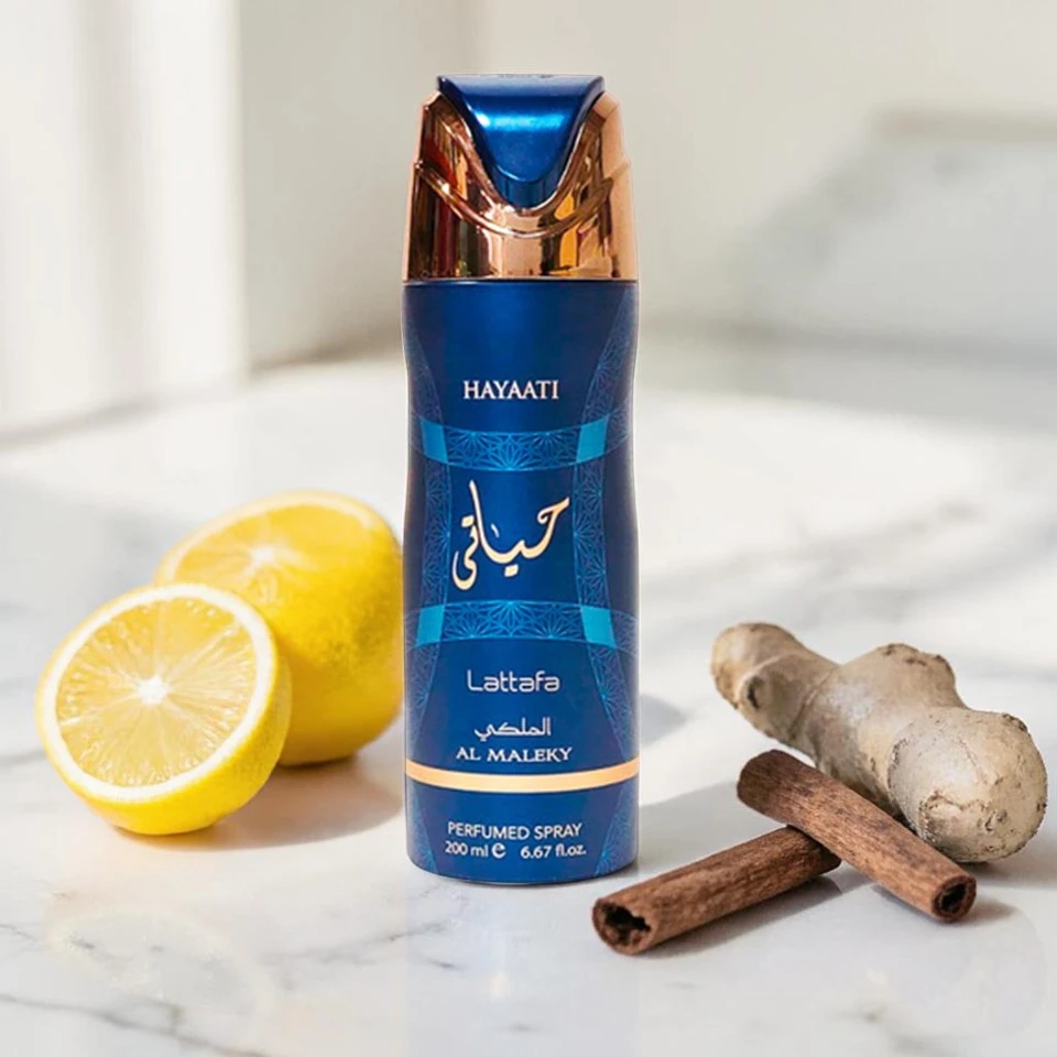 Body Spray Lattafa Hayaati Al Maleky (1)