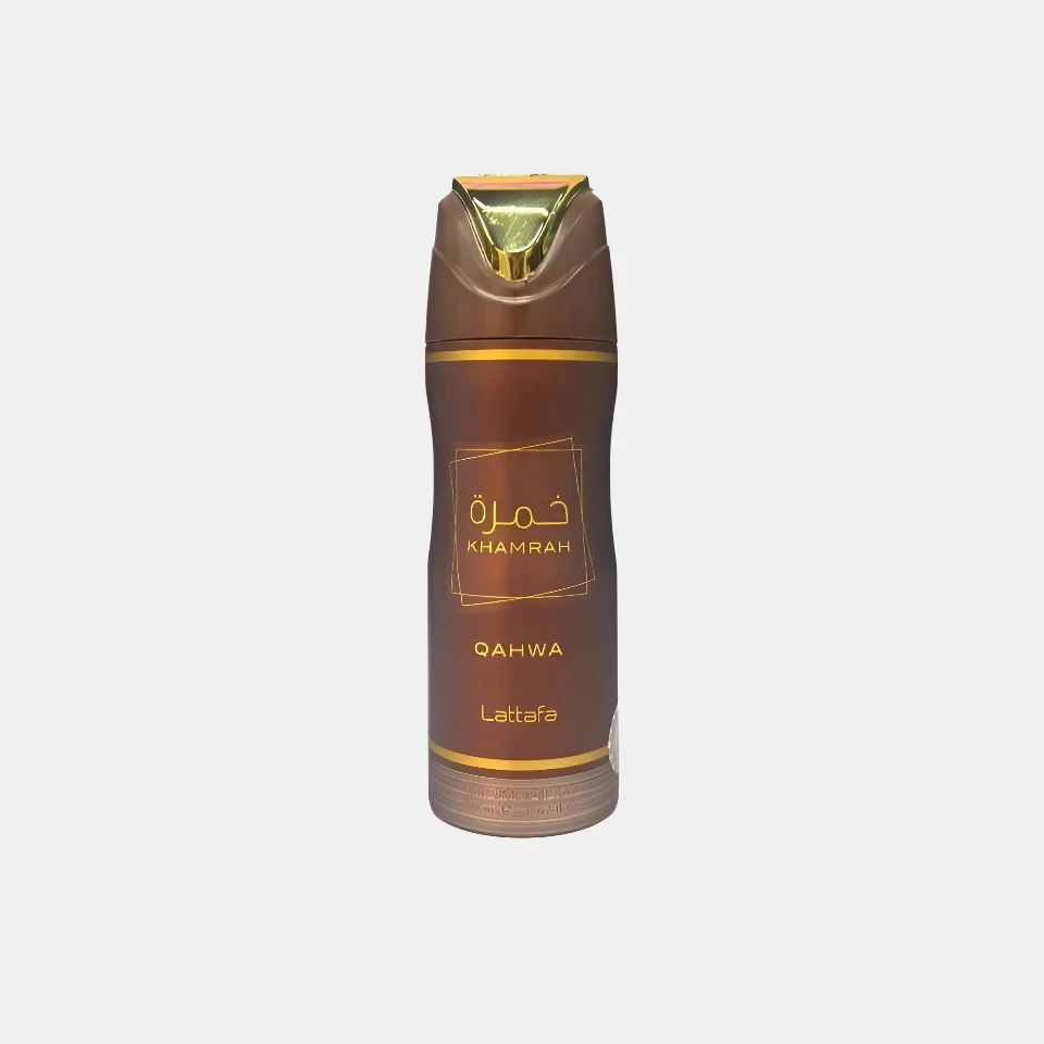 Lattafa Body Spray Khamrah Qahwa 200ml Unisex - Imagen 2