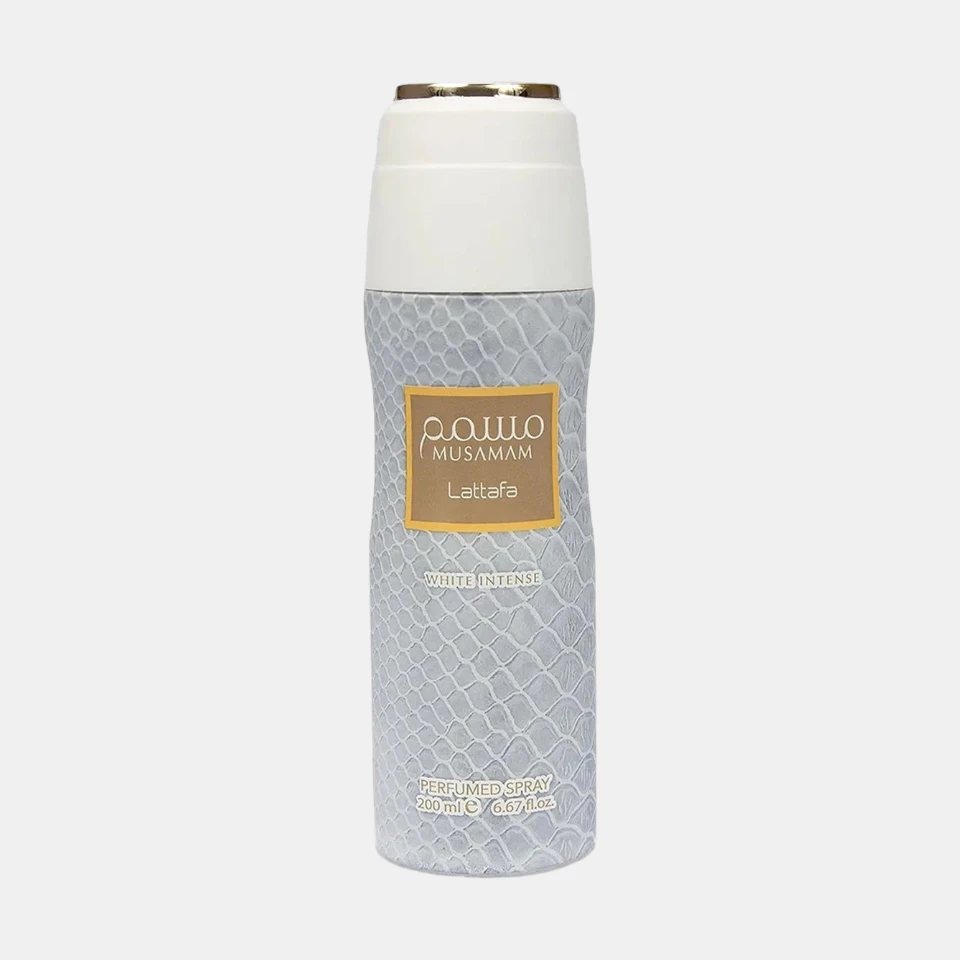 Lattafa Body Spray Musamam White Intense 200ml Unisex - Imagen 2