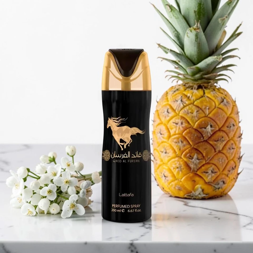 Body Spray Lattafa Qaed Al Fursan