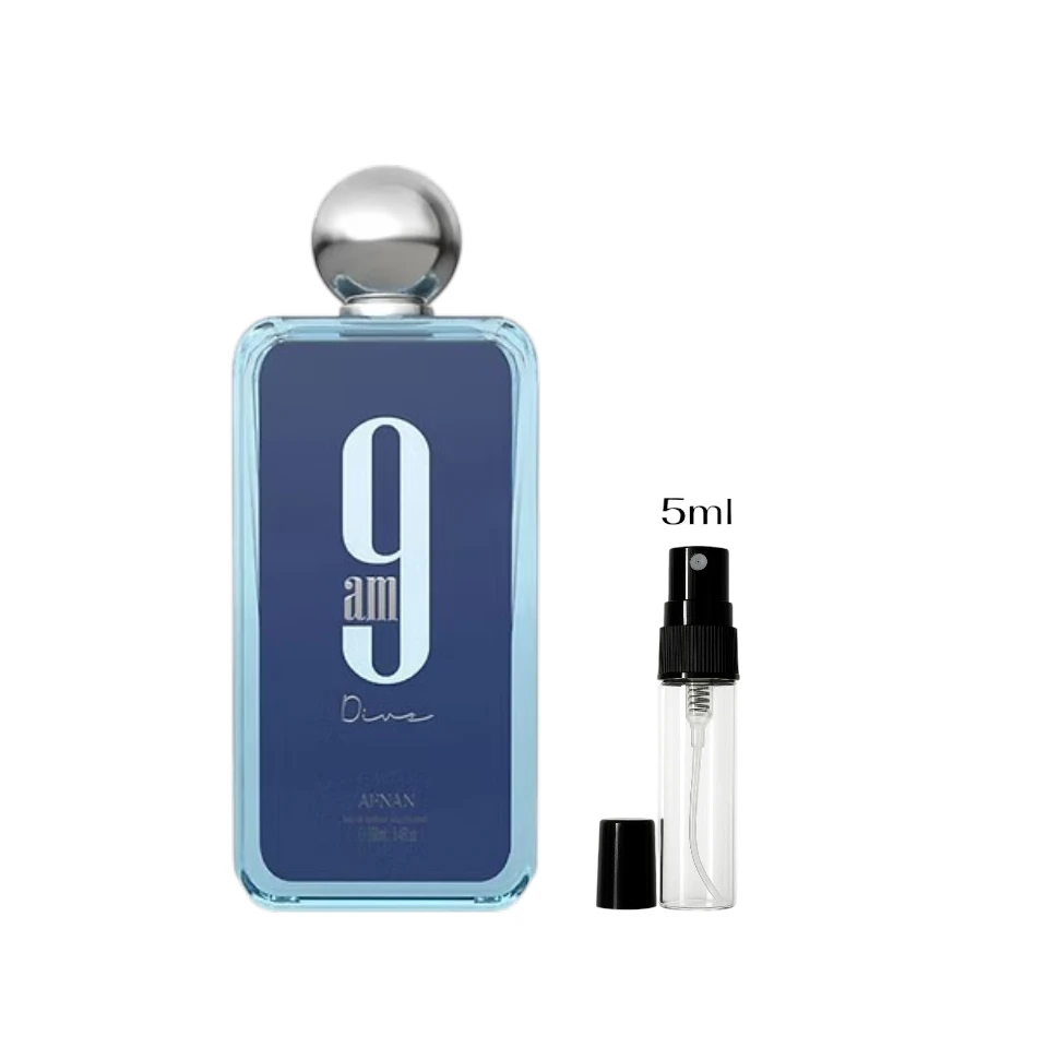 Afnan 9am Dive Eau De Parfum Hombre – Muestras - Imagen 2