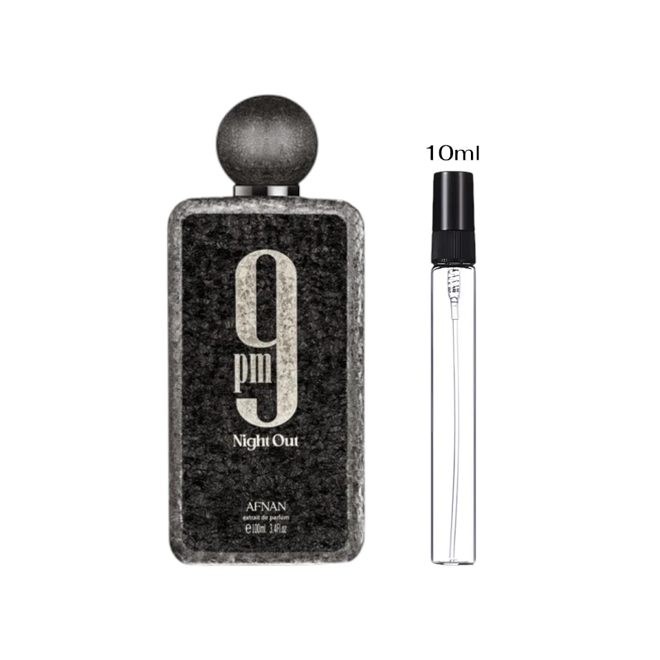 Afnan 9pm Night Out Extrait De Parfum Hombre – Muestras - Imagen 3