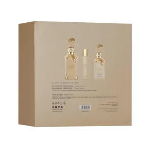 Perfume Árabe Estuche Lattafa Eclaire Eau De Parfum 3 Piezas Unisex