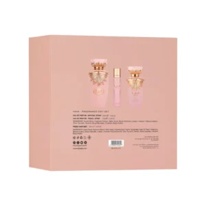 Perfume Árabe Estuche Lattafa Haya Eau De Parfum 3 Piezas Mujer