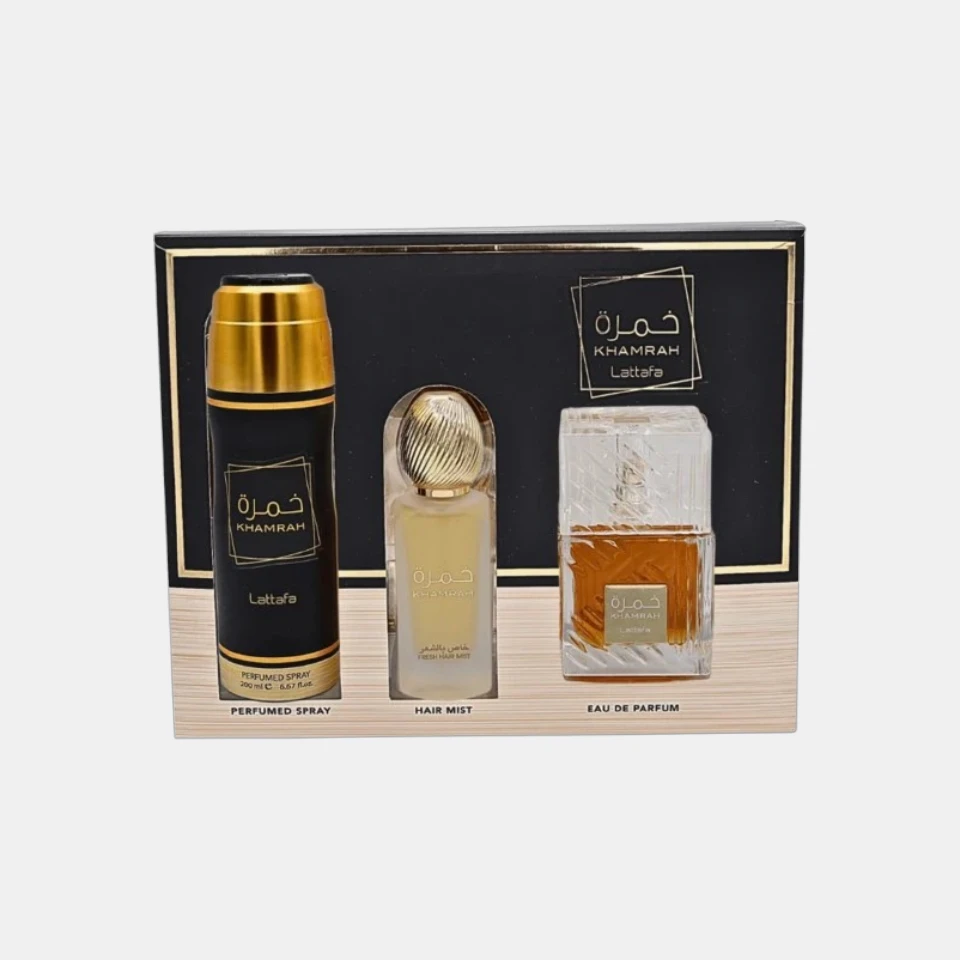 Perfume Árabe Estuche Lattafa Khamrah Eau de Parfum 100ml Unisex