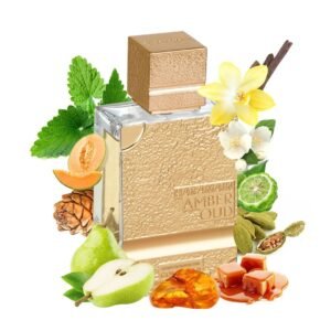 Perfume Árabe Haramain Amber Oud Gold 999.9 Dubai Edition 75ml Unisex