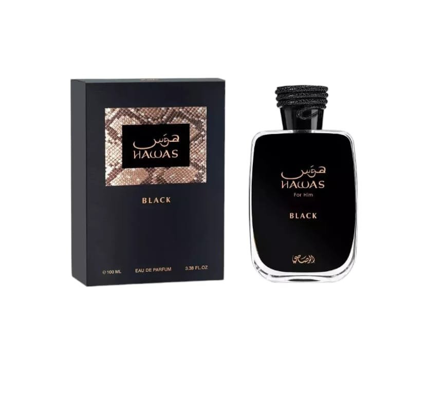 Perfume Árabe Rasasi Hawas Black Eau de Parfum 100ml Hombre - Imagen 3