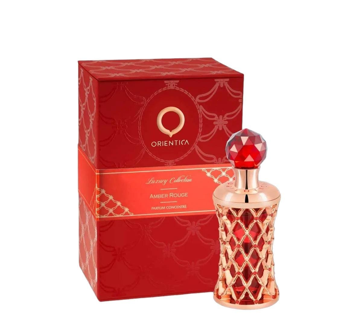 Perfume Árabe Orientica Amber Rouge Luxury Collection Parfum Concentre x 18ml