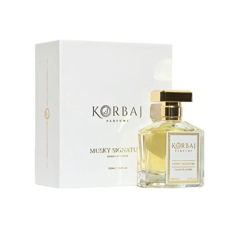 Perfume Árabe Korbaj Musky Signature Extrait De Parfum 100ml Unisex