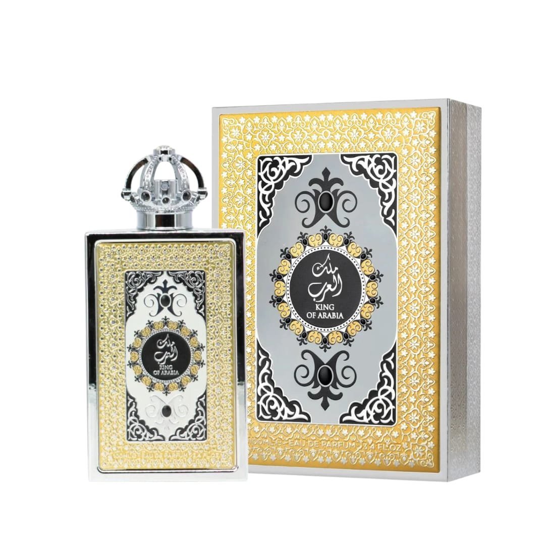 Perfume Árabe Lattafa King Of Arabia EDP 100ml Unisex + 4 Muestras 10ml - Imagen 2