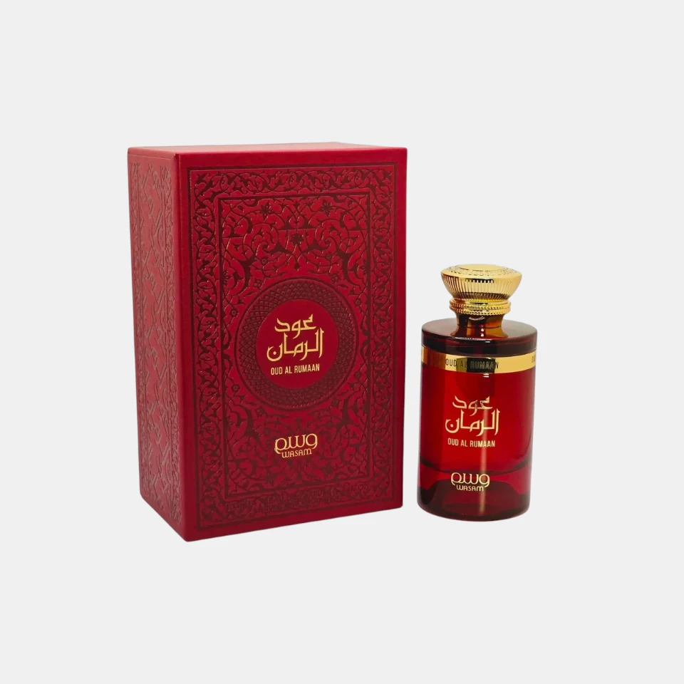 Perfume Árabe Lattafa Oud Al Rumaan Wasam EDP 100ml Unisex