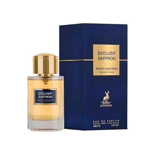 Perfume Árabe Maison Alhambra Exclusif Saffron Collection EDP 100ml Unisex
