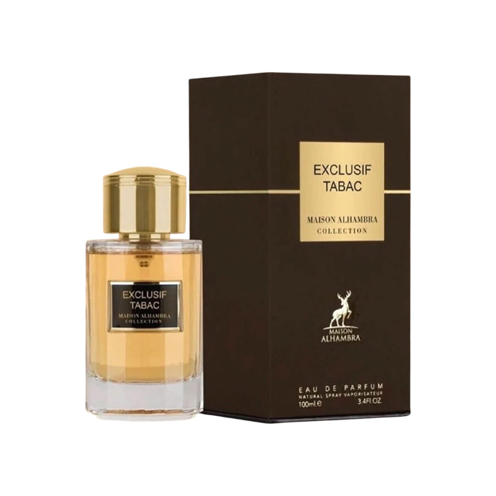 Perfume Árabe Maison Alhambra Exclusif Tabac Collection EDP 100ml Unisex