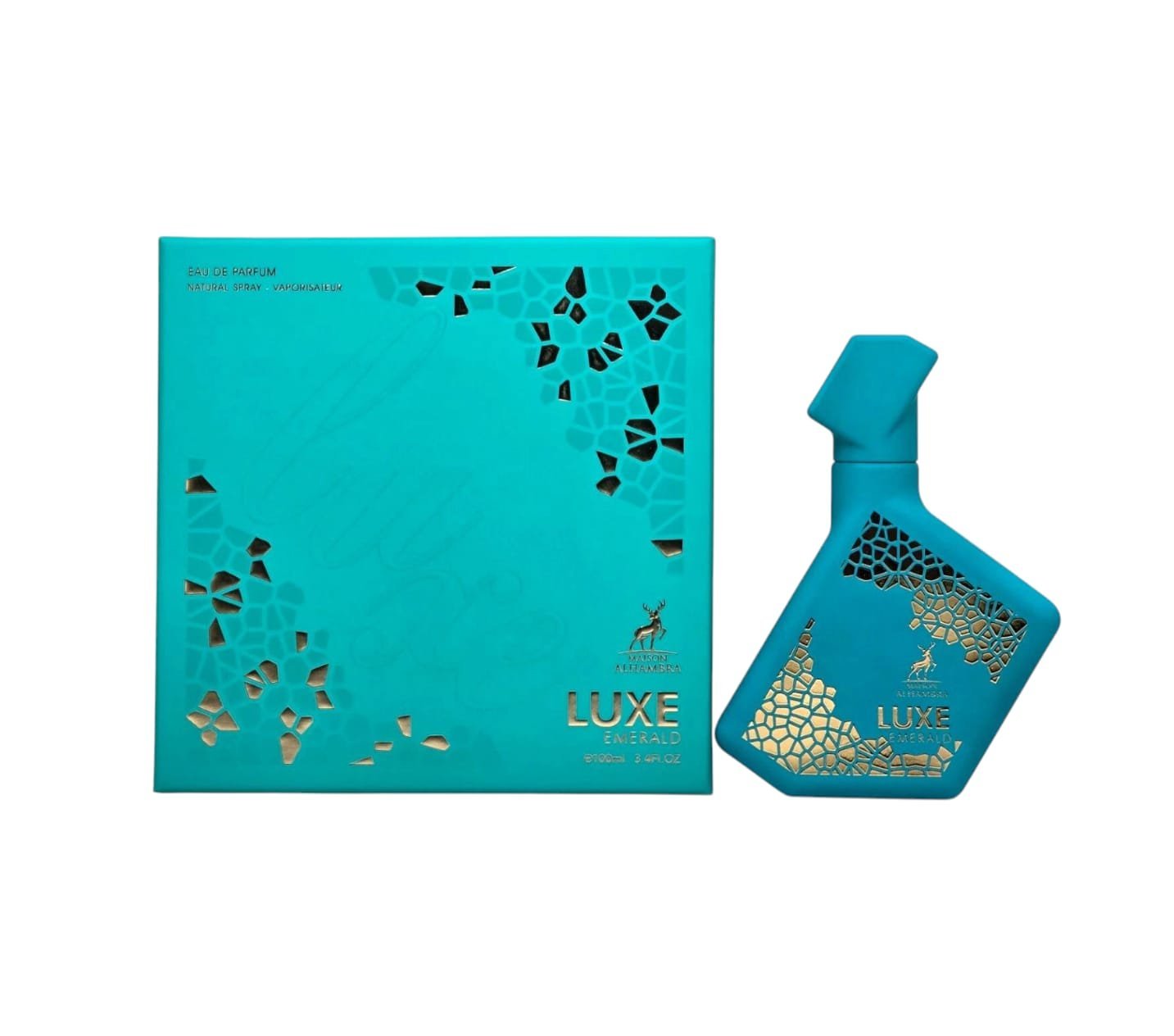 Perfume Árabe Maison Alhambra Luxe Emerald Eau De Parfum 100ml Unisex