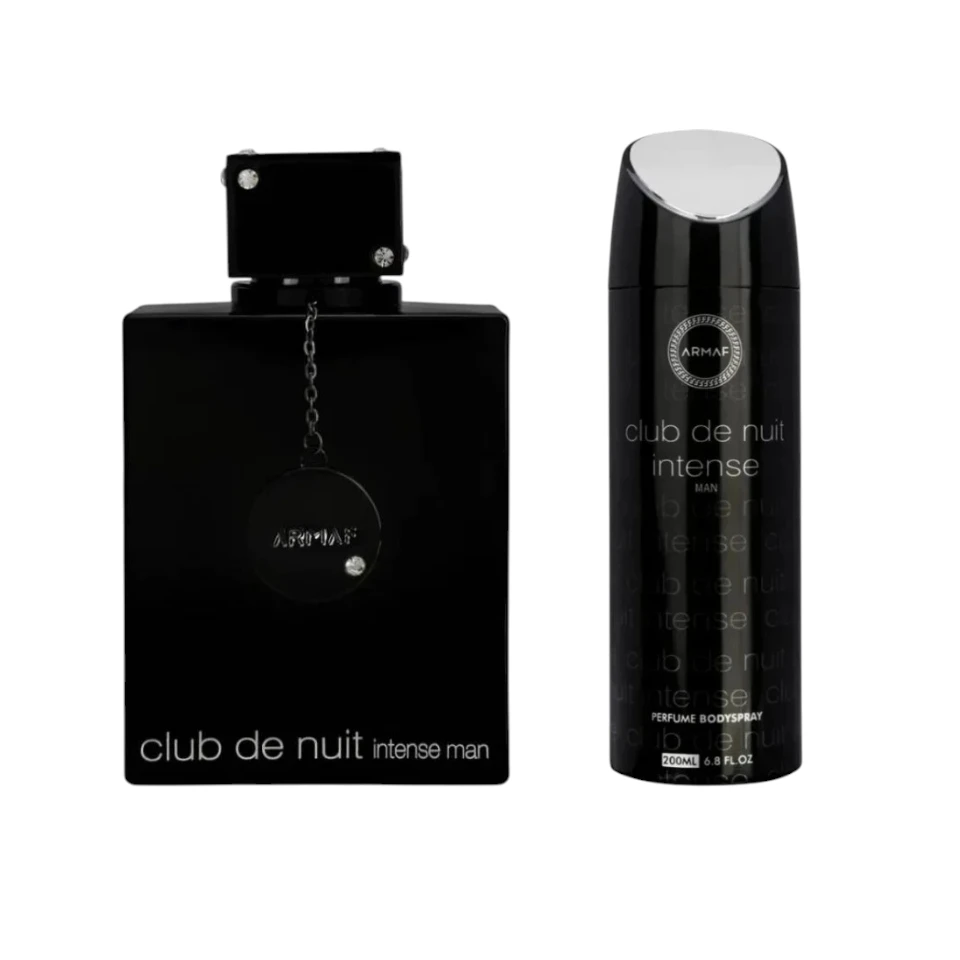 Perfume Árabe Armaf Club de Nuit Intense 105ml + Body Spray 200ml Hombre