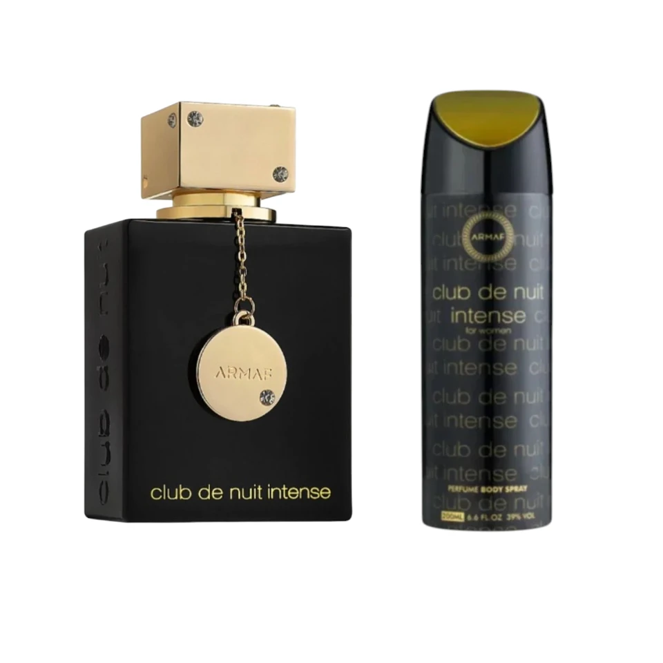 Perfume Árabe Armaf Club de Nuit Intense Woman 105ml + Body Spray 200ml Mujer