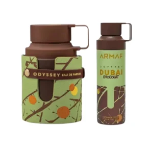 Perfume Árabe Armaf Odyssey Dubai Chocolat 100ml + Body Spray 200ml Hombre