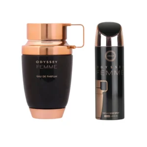 Perfume Árabe Armaf Odyssey Femme 80ml + Body Spray 200ml Mujer