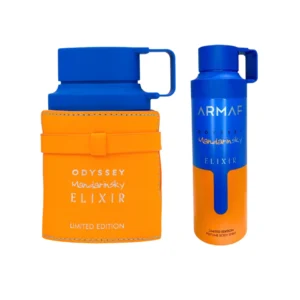 Perfume Árabe Armaf Odyssey Mandarin Sky Elixir 100ml + Body Spray 200ml Hombre