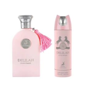 Perfume Árabe Maison Alhambra Delilah Pour Femme 100ml + Body Spray 200ml Mujer
