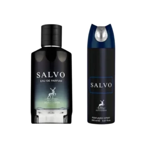 Perfume Árabe Maison Alhambra Salvo 100ml + Body Spray 200ml Hombre