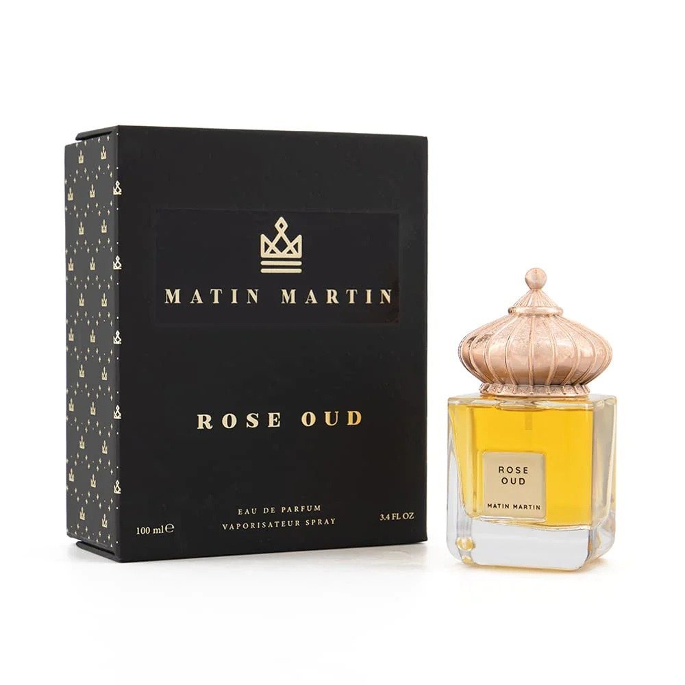 Perfume Árabe Rose Oud Matin Martin EDP 100ml Unisex