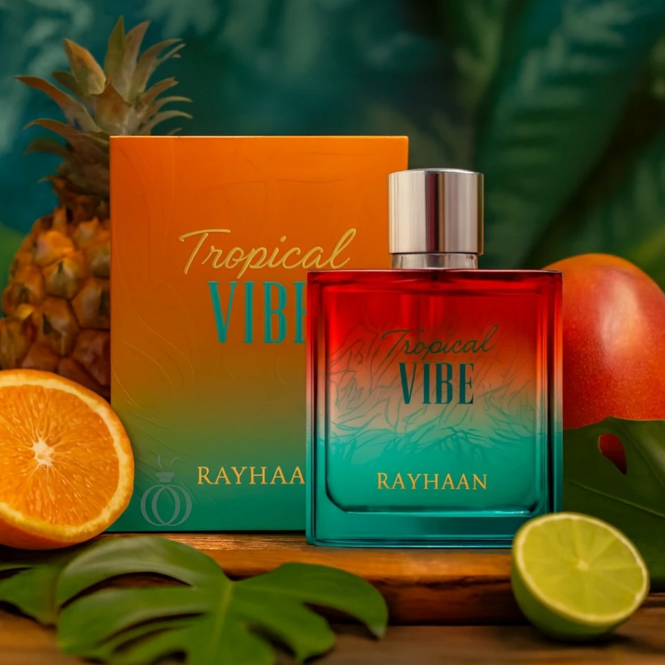 Perfume Árabe Tropical Vibe Rayhaan Eau De Parfum 100ml Unisex - Imagen 4