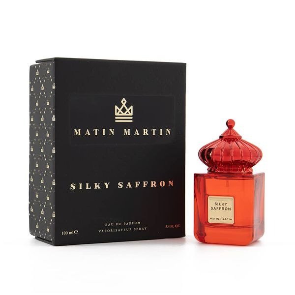 Perfume Árabe Silky Saffron Matin Martin EDP 100ml Unisex