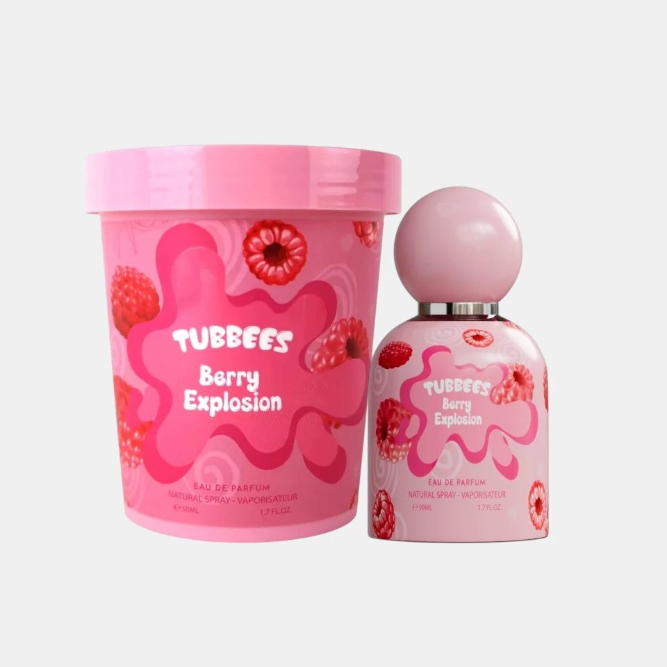 Perfume Árabe Tubbees Berry Explosion Eau De Parfum 50 Ml Unisex
