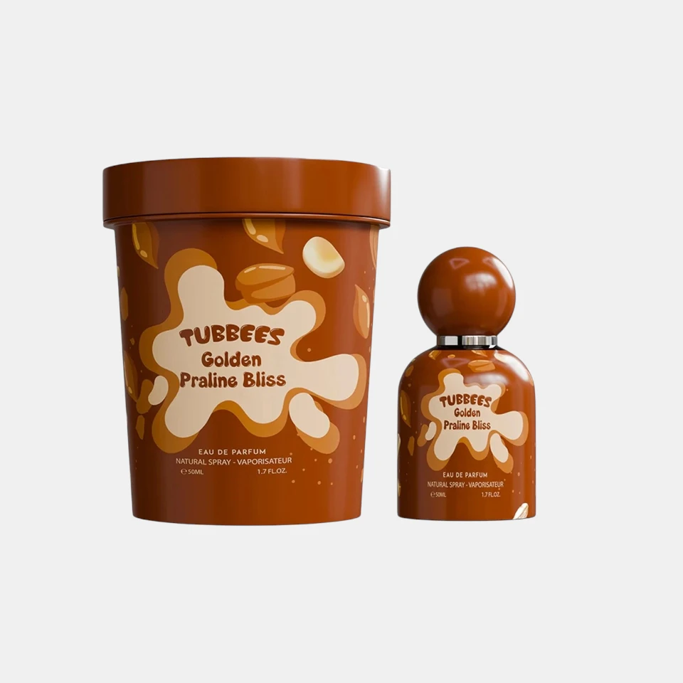 Perfume Árabe Tubbees Golden Praline Bliss Eau De Parfum 50ml Unisex