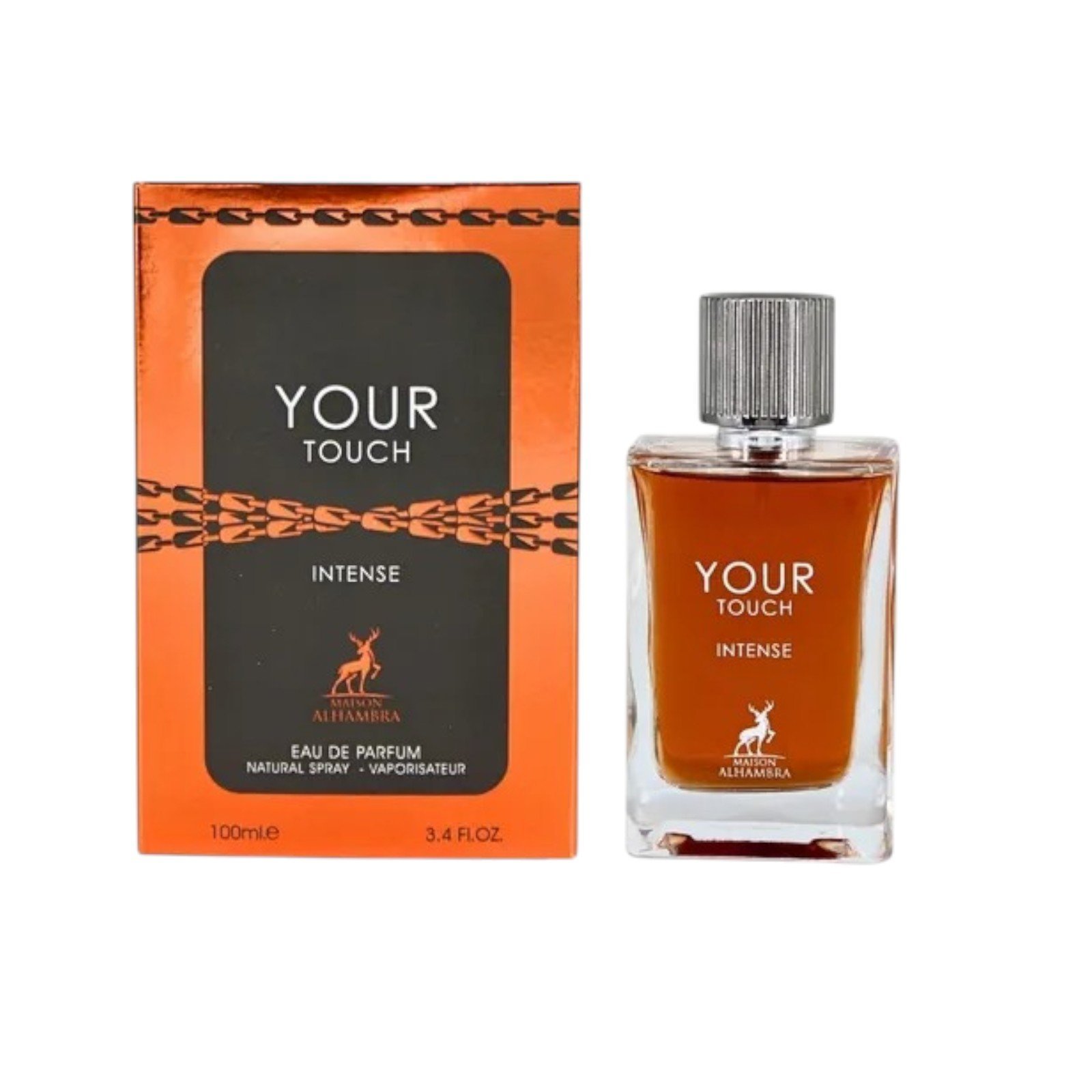 Perfume Árabe Your Touch Intense Maison Alhambra EDP 100ml Hombre