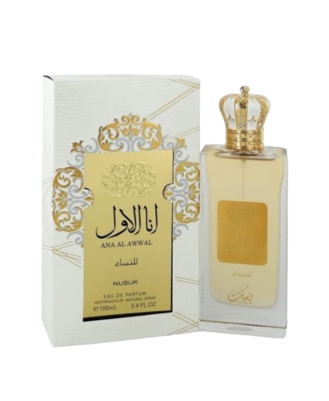 Perfume Árabe Nusuk Ana Al Awwal Unisex Eau de Parfum x 100ml