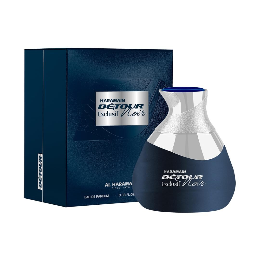 Perfume Árabe Al Haramain Detour Noir Exclusif Eau de Parfum 100ml Unisex