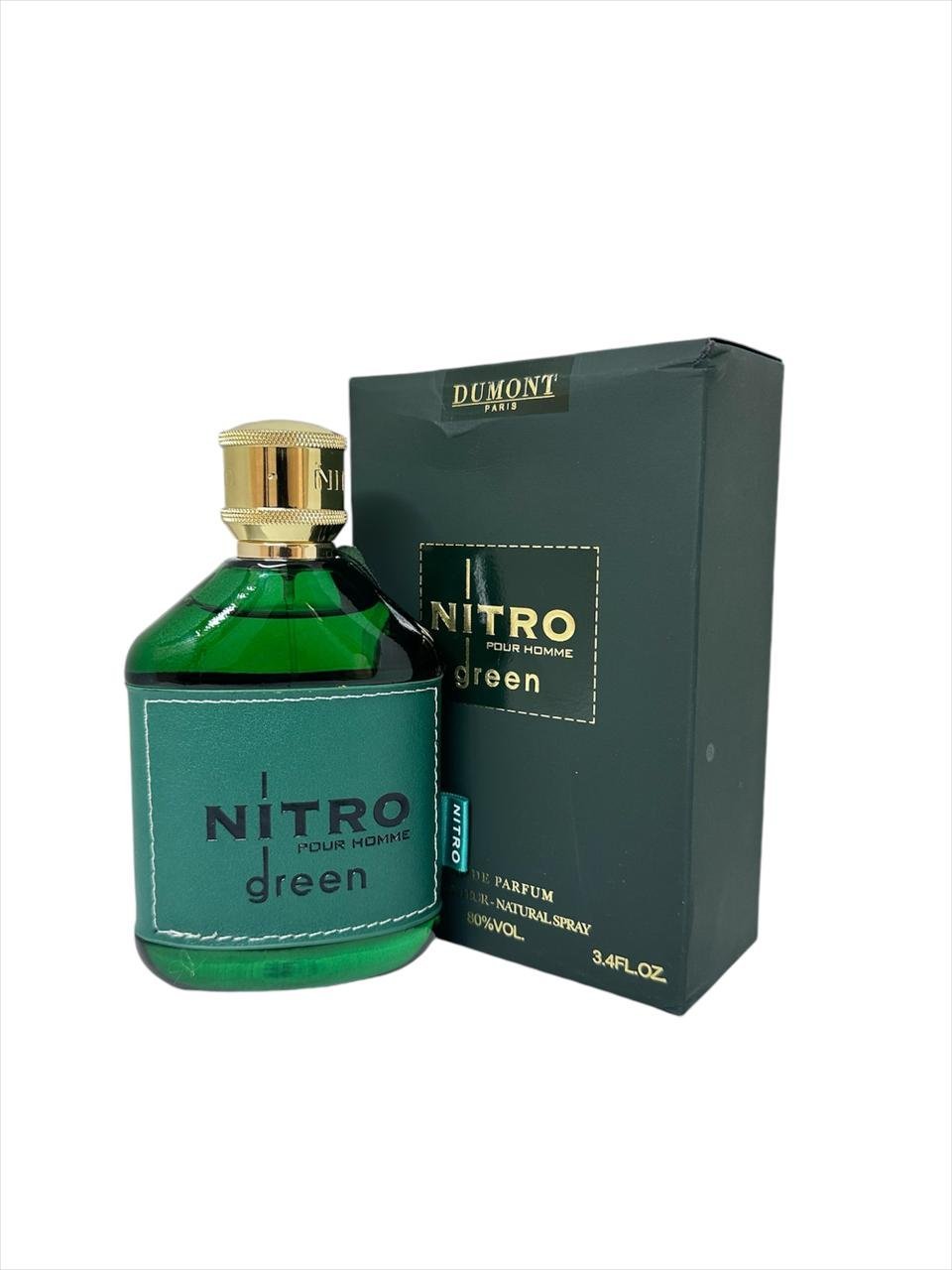 Perfume Árabe Nitro Green Dumont EDP 100ml Hombre - Imagen 2