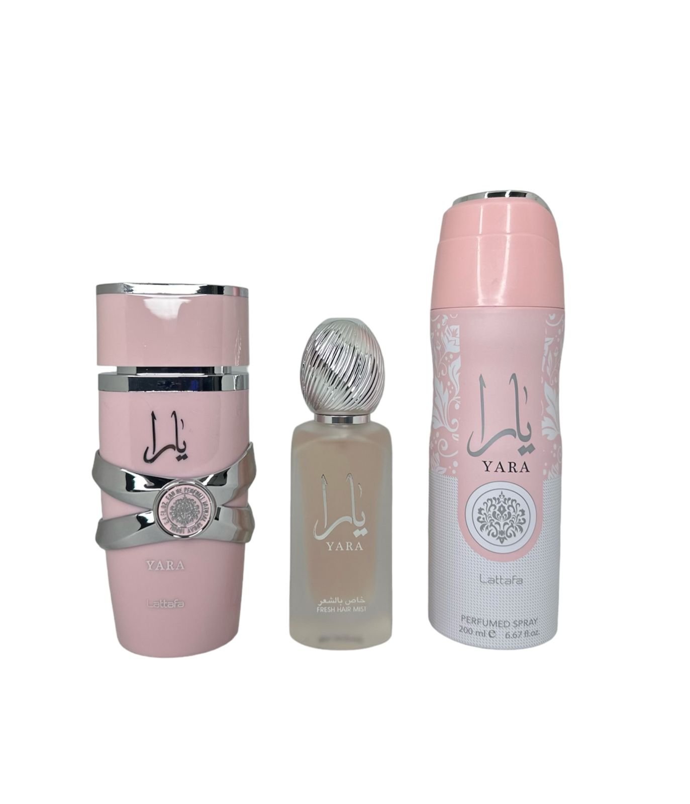 Perfume Árabe Lattafa Yara Eau de Parfum 100ml 3 Piezas Mujer