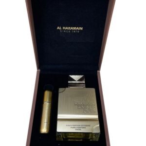 Perfume Árabe Al Haramain Amber Oud Gold Edition Extreme Pure Perfume Gift Set x 100ml