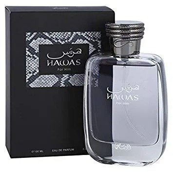Perfume Árabe Rasasi Hawas For Him Eau de Parfum - 100ml - Hombre