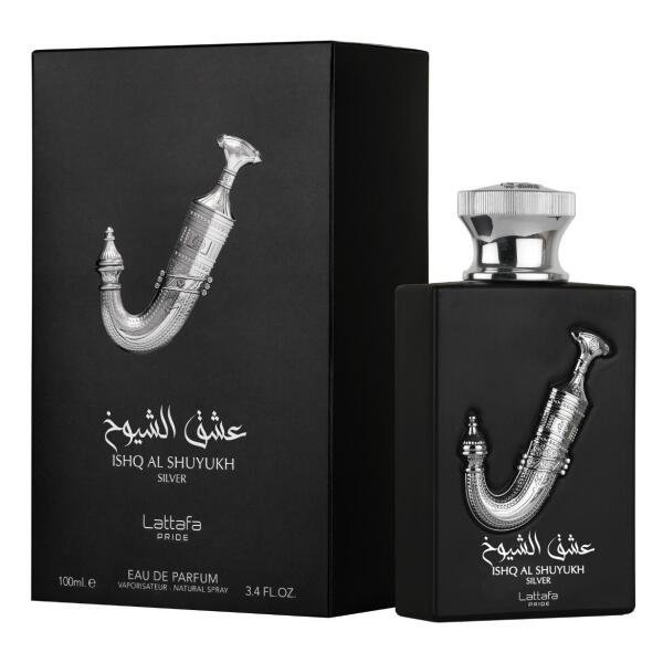 Perfume Árabe Lattafa Pride Ishq Al Shuyukh Silver EDP 100ml