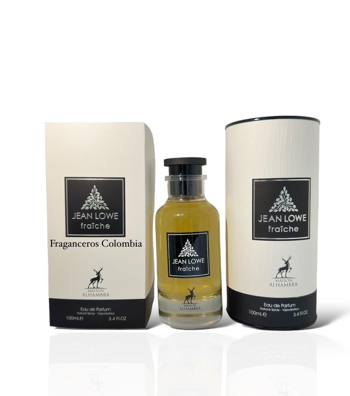 Perfume Árabe Jean Lowe Fraiche Maison Alhambra Eau de Parfum 100ml Unisex