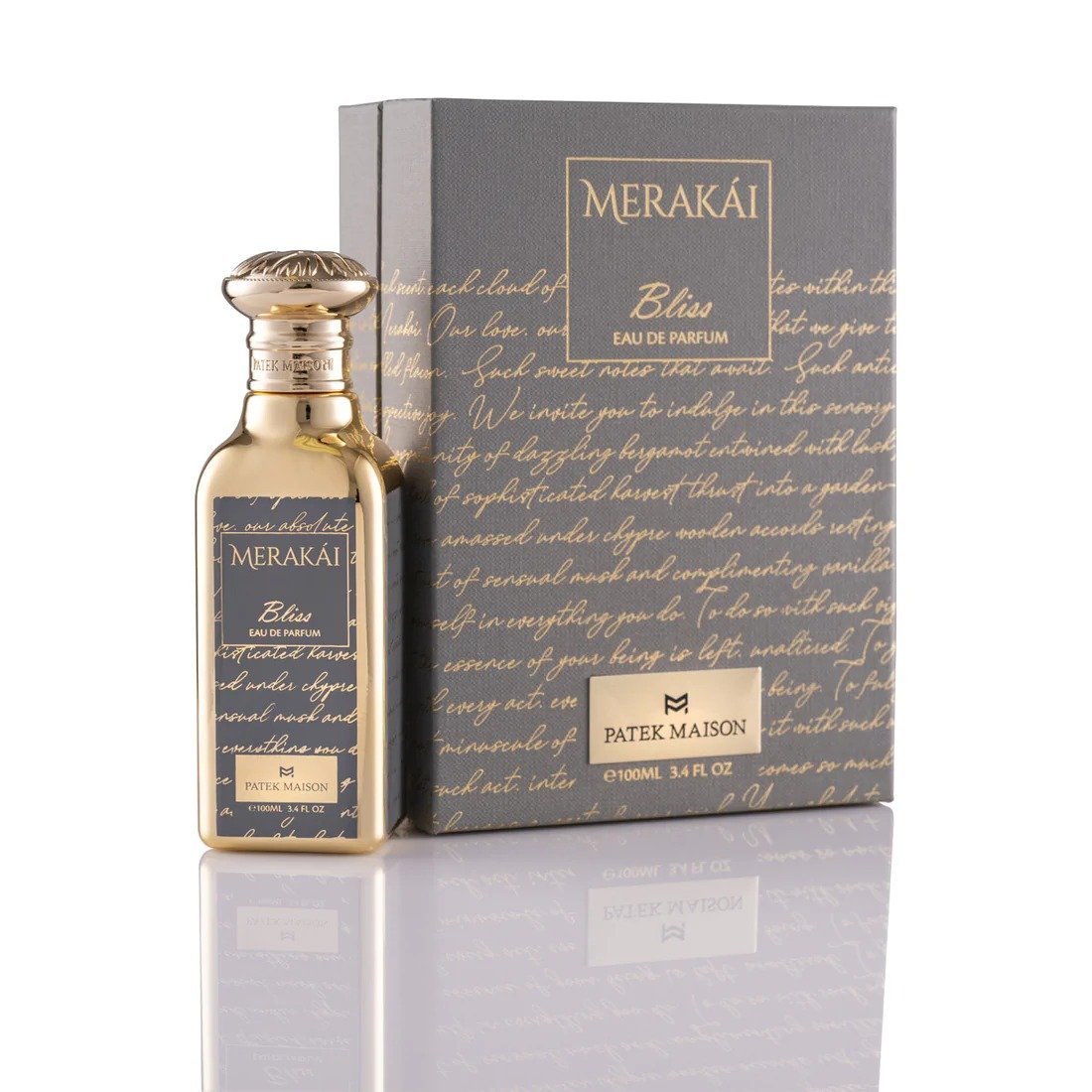 Perfume Árabe Patek Maison Merakai Bliss Eau de Parfum x 100ml