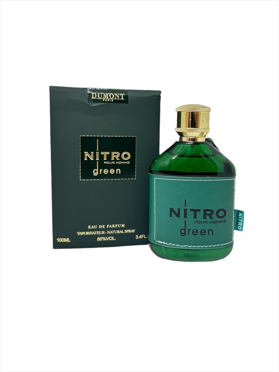 Perfume Árabe Nitro Green Dumont EDP 100ml Hombre - Imagen 3