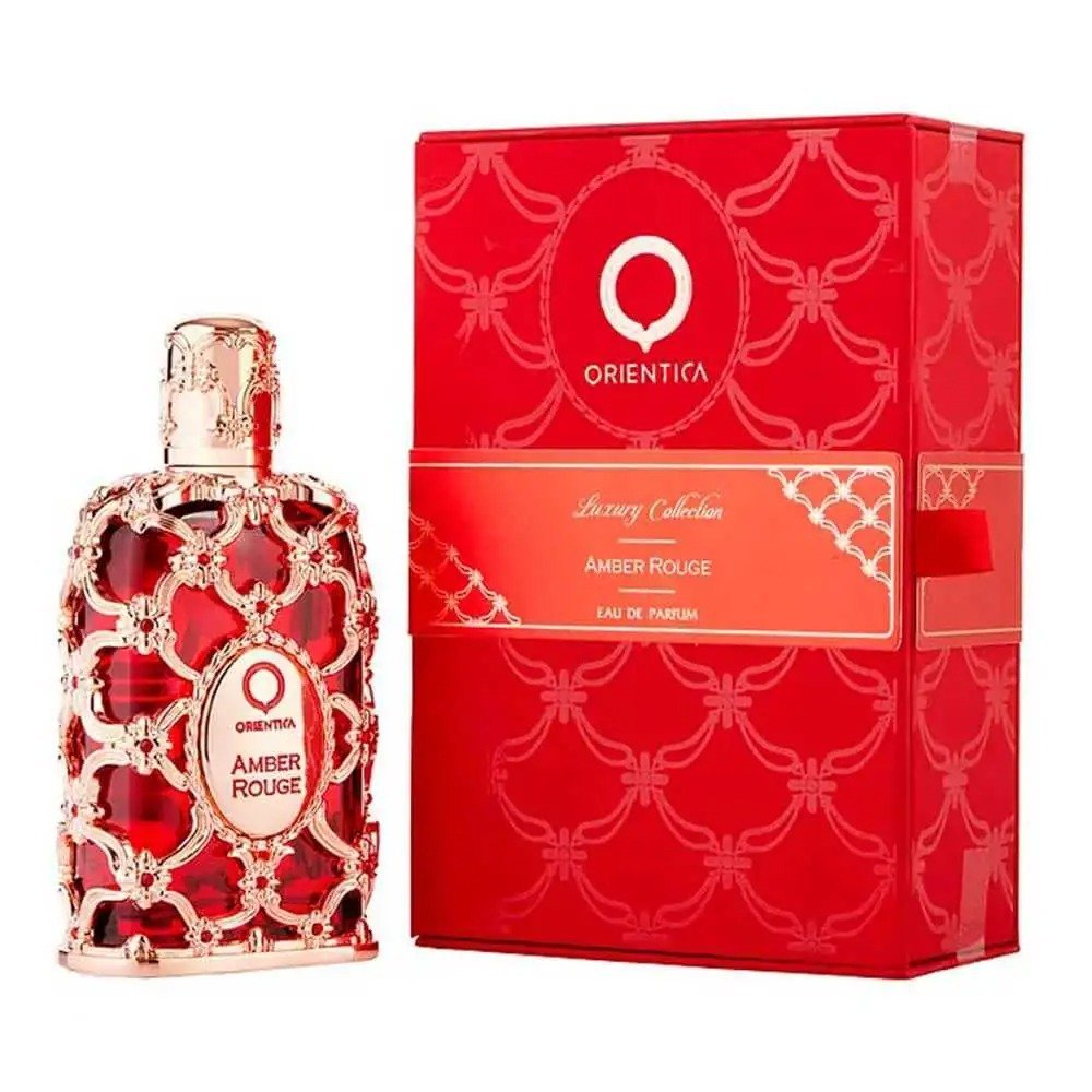 Perfume Árabe Orientica Amber Rouge Eau de Parfum 80ml Unisex Original