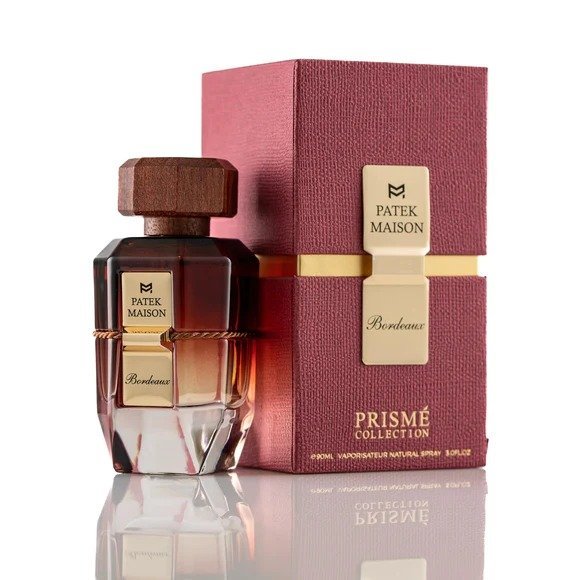 Perfume Árabe Patek Maison Bordeaux Prismé Collection Eau de Parfum x 90ml