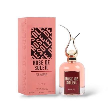 Perfume Árabe Riffs Rose De Soleil For Women Eau de Parfum 100ml Mujer