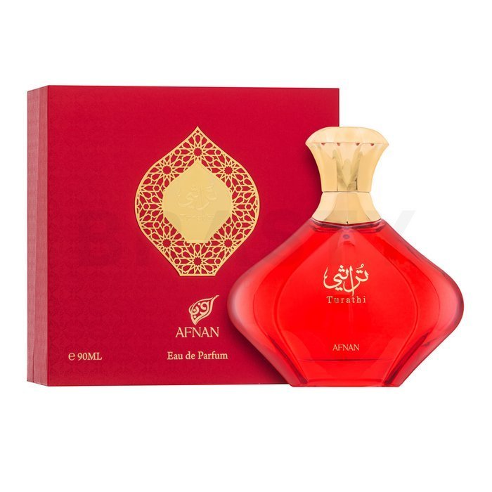 Perfume Árabe Afnan Turathi Red Eau de Parfum 90ml Mujer